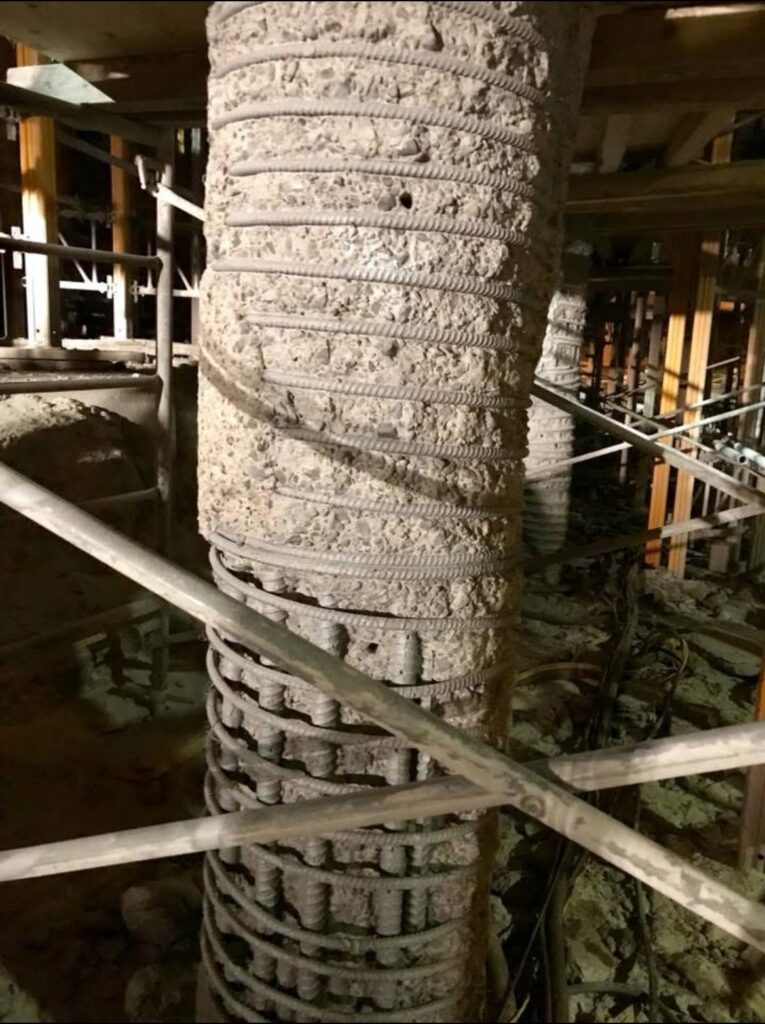 Sablage au jet de l’armature d’un viaduc de l’autoroute 13 (8)
